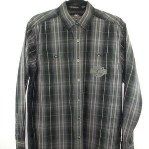 Harley Davidson Embroidered Shirt